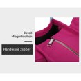 thumbnail image 4 of Bolso De Mano De Lona Para Mujer, Cierre De Cremallera Vintage, Grande, 4 of 7