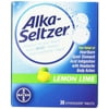 3 Pack - Alka-Seltzer Effervescent Tablets Lemon Lime Flavored 36 Tablets Each