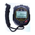 thumbnail image 2 of KAKOWELY Three Row Stopwatch Three Rows of 10 Stopwatch Timer Optional Running Timer Countdown Timer Digital LCD Sports Stopwatch Chronograph (Black)2.95"X2.44"X0.83", 2 of 5