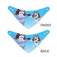 thumbnail image 6 of Lsque Bluey Pattern Pet Scarf Bandana - Adjustable and Comfortable,Dog Scarf Bib Kerchief Breedfor Dogs and Cats-Small, 6 of 7