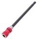 thumbnail image 5 of Portapuntas De Destornillador De Acero Inoxidable Rojo, Vástago Hexagonal De 1/4 De Pulgada, Varilla De Extensión Magnética De Liberación Rápida Con Acero Al Cromo Vanadio, 5 of 7