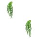 thumbnail image 3 of Yuarrent Agregue un toque de vegetación a cualquier habitación Plantas artificiales colgantes con fuertes propiedades decorativas Willow Leaf Olla BS Willow Leaf 2Conjunto, 3 of 6