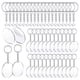 thumbnail image 3 of Juego de Llaveros Y Discos AcríLicos Transparentes de 750 Piezas de 2 Pulgadas, Redondo de Discos de AcríLico, 3 of 9