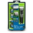 thumbnail image 2 of Philips Norelco Multi Groomer 13 Pieces Men's Grooming Kit for Beard, Face, Nose, and Ear Hair Trimmer and Hair Clipper - No Blade Oil Needed, MG3750/60, 2 of 13