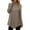 Khaki, variant on cfhntfmh Womens Fall Tunic Tops Turtleneck Lightweight Sweaters Asymmetrical Hem Tops Long Sleeve Shirts for Women