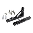 thumbnail image 4 of JINGT Heavy Duty Metal DIY Collapsible Shelf Hinge Etrack Accessories for Work Bench, 4 of 4