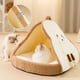 thumbnail image 4 of New Winter Cat Tents Warm Cozy Pet House Cat Soft Nest Kennel Deep Sleeping Cave Bed Puppy Kitten Blanket Pet Supplies ShopWise Round, 4 of 8