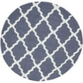 thumbnail image 4 of nuLOOM Marrakech Trellis Wool Accent Rug, 2' x 3', Blue Gray, 4 of 5