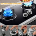 thumbnail image 6 of Apmemiss Clearance Stove Knob Covers for Child Safety, thermostability Clear Easy Cleaning Gas Stove Knob Covers Protect Kids with A Child Proof Lock, Oven Knob Covers for Child Safety (2 Pack), 6 of 6