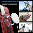 thumbnail image 4 of MYKOMI Case for Samsung Galaxy S25 with Kickstand, Compatible with MagSafe, Premium Metal Camera Cover Case for Samsung S25, Military-Grade Protection Magnetic Phone Case for Galaxy S25, 4 of 7