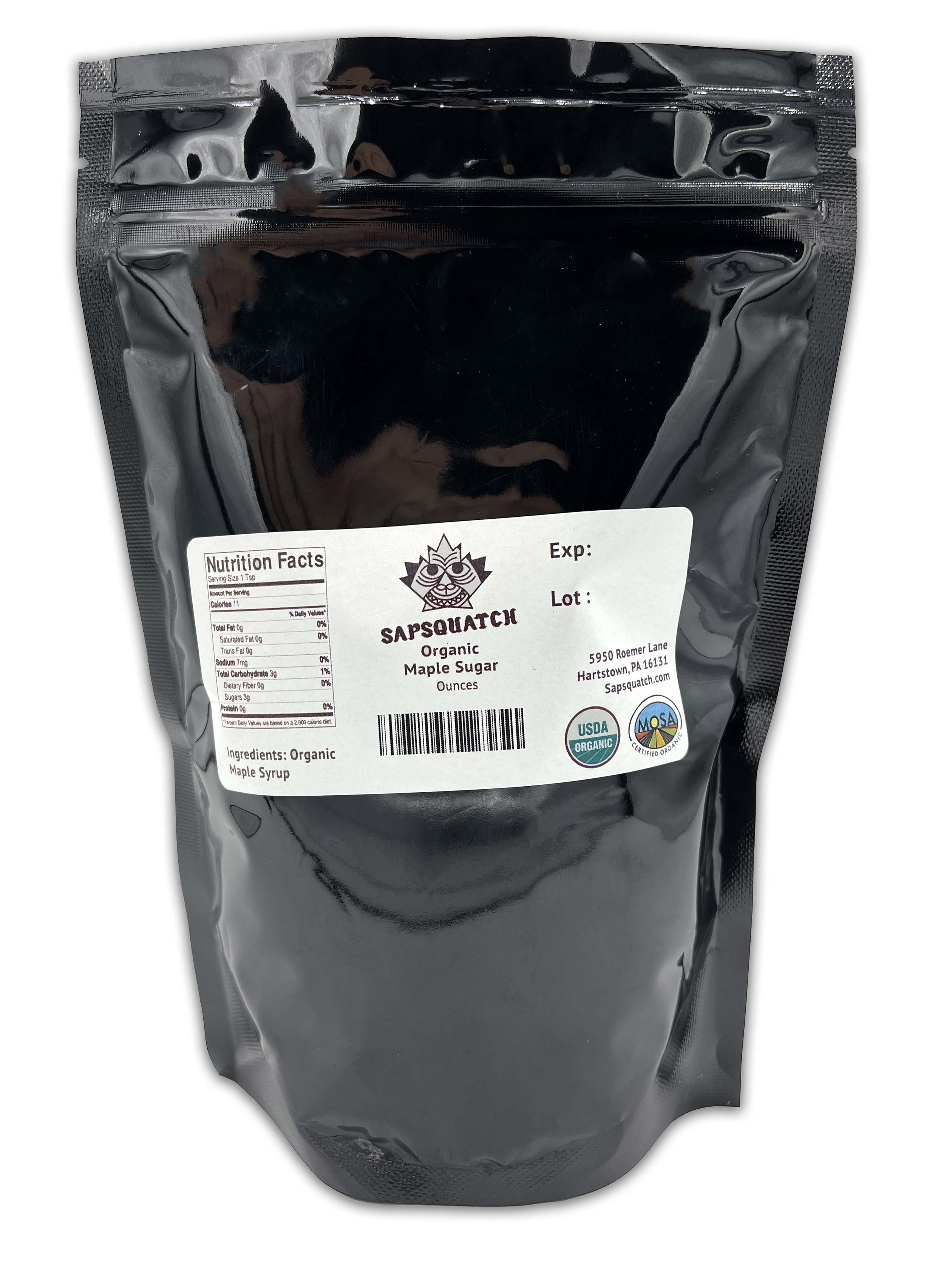 Sapsquatch Organic Maple Sugar (1 Pound)