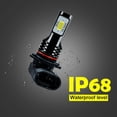 thumbnail image 4 of For Dodge Magnum 2005-2008 6000K LED Headlight High Low + Fog Lights Bulbs Combo, 4 of 12