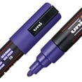thumbnail image 3 of Uni POSCA PC-5M Water-Based Paint Markers, Reversible Medium Tip (1.8-2.5mm), Dark Ink Colors, 8 Count, 3 of 9