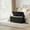 Pattern Black, variant on Storage Chest, Wooden Toy Storage Bench, Modern Style Lift-Top Toy Chest with Safety Hinge for Entryway, Bedroom, Living Room, Supports 300 Lb and Easy Assembly