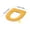 Yellow, variant on VWRXBZ Toilet Seat Cover, 16.93x14.96 Inch Household Covers Portable Zipper Toilet Seat Covers Winter Plushs Toilet Seat Covers Thickened Toilet Seats Bathroom Supplies Winter Accessory