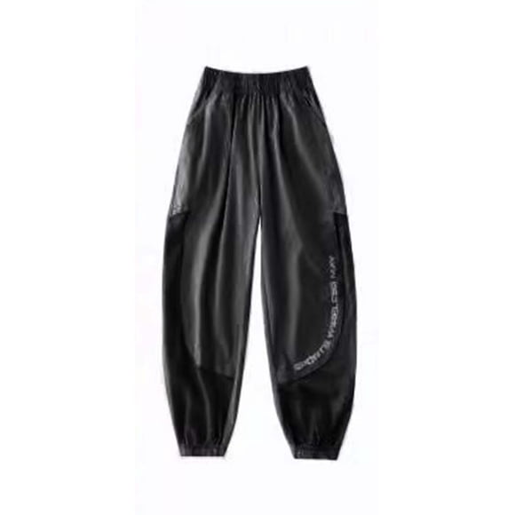 Pantalon en Maille pour Garçons pour Enfants, Joggers de Sport Respirants, Légers, Confortables, Décontractés, pour Jouer Dehors, Été Printemps, Leggings d'Anniversaire pour Bébé, pour Garçons Jeunes, Bébé Garçon de 3 Mois, Chandail pour Tout-Petit Garçon 2t Wi Noir 5-6a