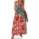 thumbnail image 1 of Vestido suelto sin mangas con estampado de fragmentos de Suzani del siglo XVIII, vestido de verano, vestido de vendaje, vestidos de fiesta para mujeres, 1 of 7