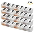thumbnail image 5 of Pill Organizers - Pack of 4 Bold Letter Weekly Pill Planners for 28 Days Total to Separate Supplements, Fish Oils & Vitamins Daily Medication Reminder for Travel & Purse, 5 of 6