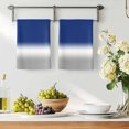 thumbnail image 3 of Navy Blue Gray Ombre Kitchen Towels Set of 3, Modern Abstract Art Gradient Absorbent Dish Towels for Kitchen, Microfiber Hand Towel, Quick Drying Tea Towel for Cleaning Decorative Dishcloths, 3 of 7