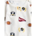 thumbnail image 3 of Wonder Nation Baby Boys' Thermal Henley Bodysuit with Long Sleeves, Sizes 0M-24M, 3 of 3