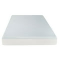 thumbnail image 2 of Benzara Que 6 Inch Twin Size Memory Foam Mattress, Gel Infused, Fabric Upholstery, 2 of 6