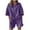 #151-Purple, variant on Roncen Women's Summer Casual 2-Piece Set - Short Sleeve Round Neck T-Shirt & Lounge Shorts, Solid Color Relaxed Fit Outfit for Daily Wear