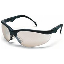 Mcr Safety Safety Glasses, Clear, Anti-Fog, Black KD319AF