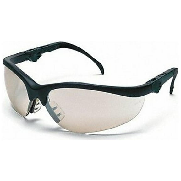 Mcr Safety Safety Glasses, Clear, Anti-Fog, Black KD319AF