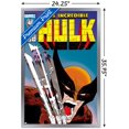 thumbnail image 3 of Marvel Comics X-Men - Wolverine Incredible Hulk #340 Wall Poster, 22.375" x 34" Framed, 3 of 5