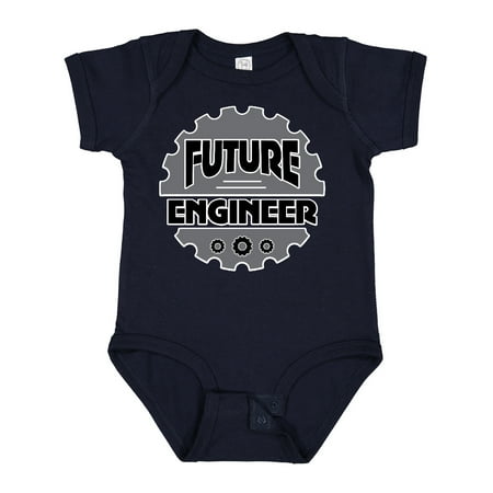 

Inktastic Future Engineer Boys Girls Engineering Gift Baby Boy or Baby Girl Bodysuit