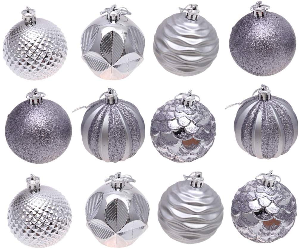 Christmas Balls Ornaments for Xmas Christmas Tree - Shatterproof ...