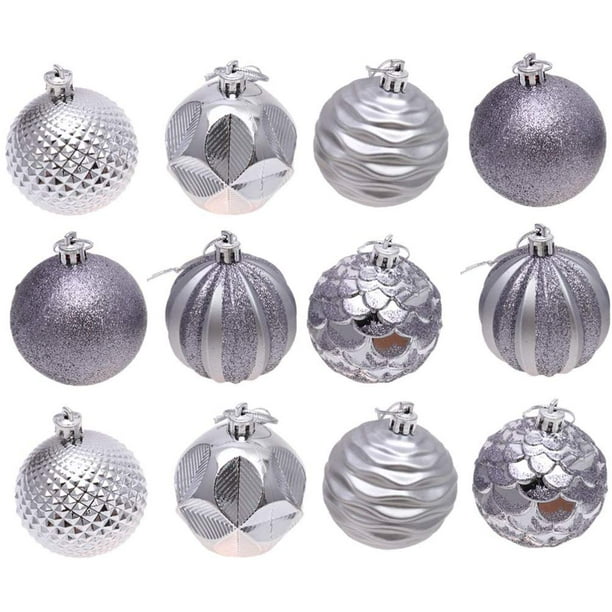 Christmas Balls Ornaments for Xmas Christmas Tree - Shatterproof ...