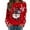 Red, variant on Christmas Sweatshirts for Women Sweaters Teen Girls Long Sleeve Crewneck Cute Reindeer Graphic Xmas Shirts Pullovers