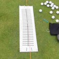 thumbnail image 2 of Golf Putter Putting Mat Trainer Indoor Putting Green Pad Equipment Golf Hitting Line Training Aids Blanket Kit, 2 of 5