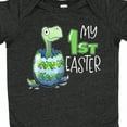 thumbnail image 4 of Inktastic My 1st Easter Dinosaur Hatching Easter Egg Boys or Girls Baby Bodysuit, 4 of 5