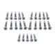 thumbnail image 1 of 25 piezas M4x32mm anclajes de yeso Metal placa de yeso cavidad fijaciones de pared anclajes de anclajes de pared seca para techos de yeso DYNWAVEMX anclajes de pared, 1 of 8
