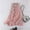 Pink, variant on QENGING Summer Skirts for Women Spring Elastic High Waist Long Mesh Skirt Tutu Maxi Pleated Casual