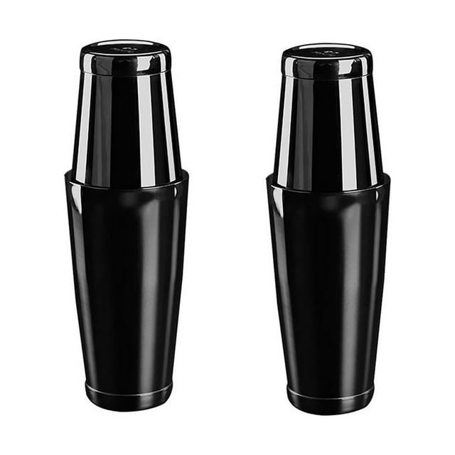 2x Coctelera Coctel Forma Pingüino de material acero Inoxidable Utensilios de bar perfecl Lata de acero inoxidable Boston