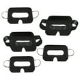 thumbnail image 3 of Miulika 100Pcs Disposable Face s Eye Cover Padding Immersive Experience Black, 3 of 8