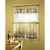 Tuscany Sheer Printed Kitchen Tier Curtain