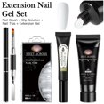 thumbnail image 2 of 20ml Nail Extension Gel Kit Acrylic White Clear Nude Quick Extension Gel Nail Polish Set Soak Off UV Gel All For Manicure Tools zhangyuxiang LED, 2 of 2