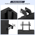 thumbnail image 4 of Yeshouse 3 Point Ballast Box - Unique Front Axle Protection, 3 Point CAT 1 Fit, Wide Application with Tube Holders, Premium Steel Construction, and 800lb Capacity with 5 Cu Ft Storage, 4 of 7