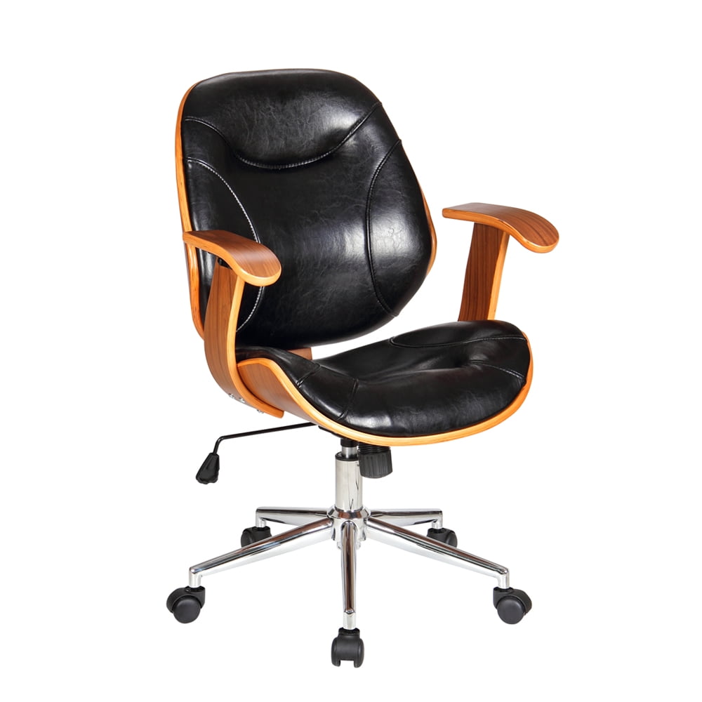 Rigdom Desk Chair, Black - Walmart.com - Walmart.com