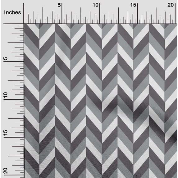 oneOone Viscose Jersey White Fabric Stripes Fabric For Sewing Printed Craft Fabric By The Yard 60 Inch Wide-5NG