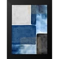 thumbnail image 2 of Taylor, Evangeline 11x14 Black Modern Framed Museum Art Print Titled - Shape and Texture Blue, 2 of 5