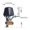 thumbnail image 4 of Cientrug Smart Water Valve Remote Control For Easy Installation Remote Water Shut Off Valve Smart Valve Manual version, 4 of 6