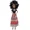 D, variant on AlevRam 12-Inch African American Fashion Doll – Articulated Body, Curly Hair, Colorful Ethnic Skirt & Top Outfit, Gift for Kids Ages 3+