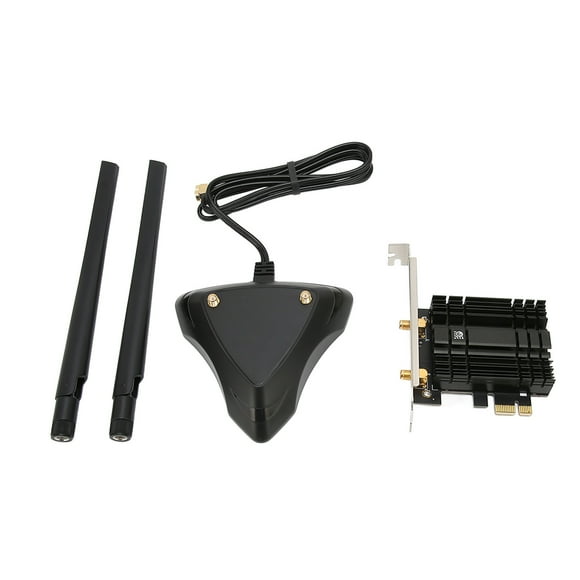 PCIE Wifi Card, Aluminium Alloy PCIE WiFi Adapter 5.2 For Desktop Computer For