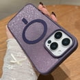 thumbnail image 2 of for iPhone XR Case, Sparkly Glitter Bling Back, Magnetic Support for MagSafe Shockproof Case, Crystal and Clear High-Duty Protection for iPhone XR Case -Sparkly Glitter, 2 of 8