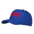thumbnail image 2 of NASA Logo Font Embroidered Cap - Royal OSFM, 2 of 5